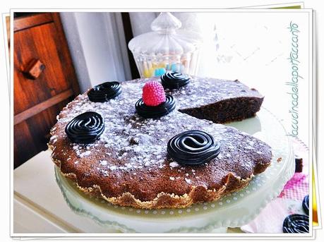 Torta alla liquirizia / Cake liquorice