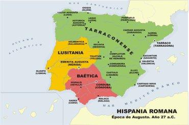 La Spagna ai tempi della dominazione romana.