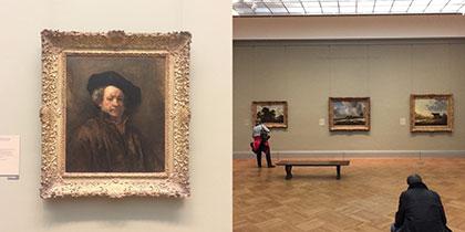 L'autoritratto di Rembrandt van Rijn al Metropolitan di NY - (c) Masashi Kawamura