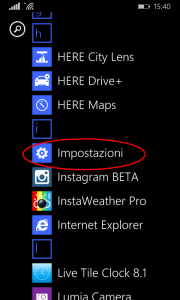 Impostazioni Wifi guida tutorial