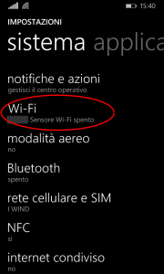 Windows Phone Guida HotSpot