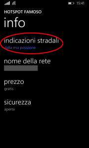 Windows Phone Guida WiFI stradali