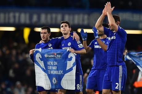 Chelsea-Liverpool 1-0: Ivanovic castiga i Reds, Mou vola a Wembley