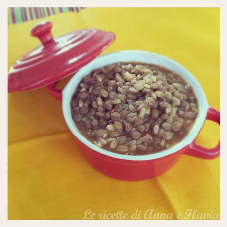 Zuppa avena e lenticchie