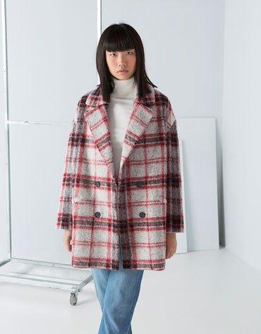 Berhska, cappotto tartan lana 25€