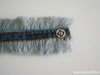 bracciale di jeans