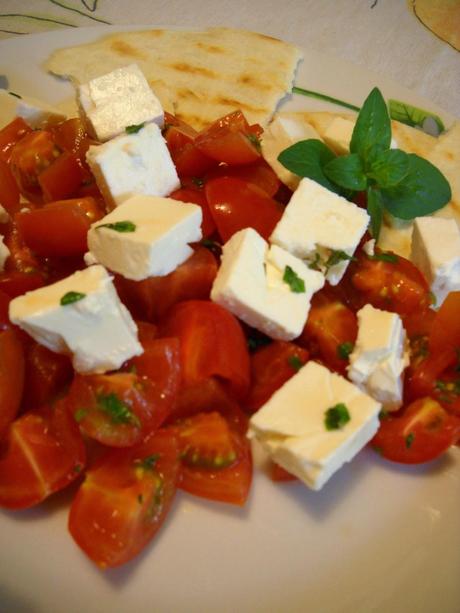 Caprese con feta