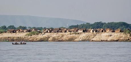 Tramonto sull'Irrawaddy