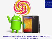 Android Lollipop Samsung Galaxy Note rilasciato l'update ufficiale variante SM-N900 Polonia