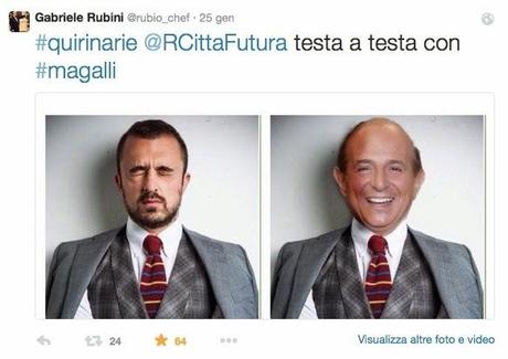 TotoQuirinale, non solo Magalli: Radio Città Futura provoca e candida Chef Rubio - Sui social avanza la Repubblica Unta e Bisunta