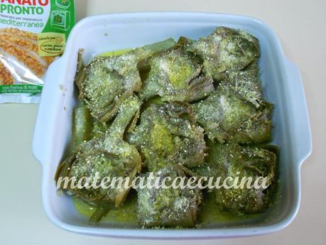 Carciofi Gratinati al forno