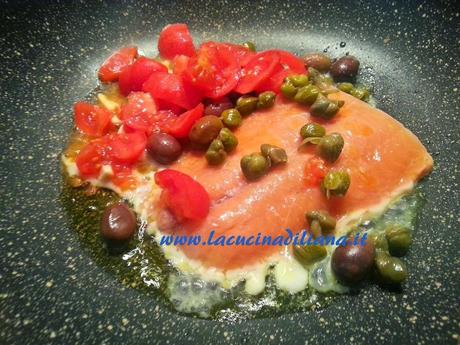 Filetto di Salmone alla Mediterranea