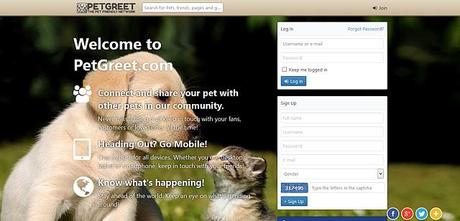 PetGreet.com il social per gli animali domestici