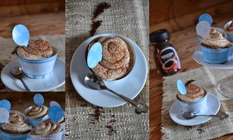 Cup cake cappuccino