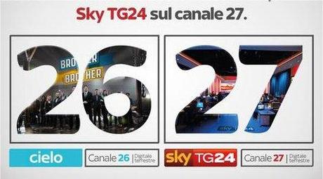 Sky TG24 Canale 27 sul digitale terrestre - Palinsesto 29 Gennaio 2015
