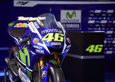 Yamaha YZR-M1 Team Movistar Yamaha MotoGP 2015