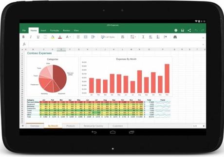 Microsoft Office in versione definitiva per Tablet Android