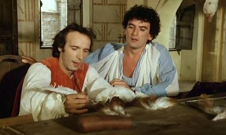 Massimo Troisi e Roberto Benigni