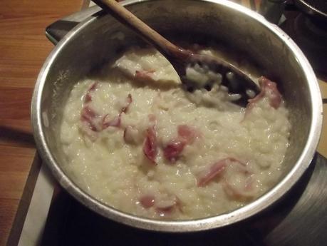 RISOTTO SPECK E GORGONZOLA