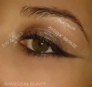 highlighting palette eye look