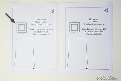 How to print and assemble PDF sewing patterns, to get them ready for cutting fabric! | www.cucicucicoo.com