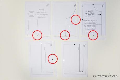 How to print and assemble PDF sewing patterns, to get them ready for cutting fabric! | www.cucicucicoo.com