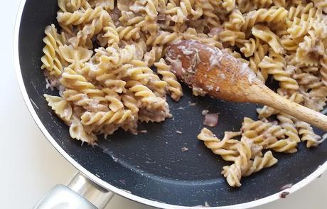 #InstaRicetta: Fusilli con crema di Radicchio