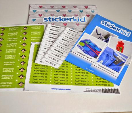 Etichette Stickerkid - Sconto del 10%