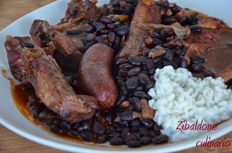 Feijoada, piatto di carne e fagioli brasiliano