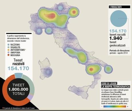 Mappa del razzismo