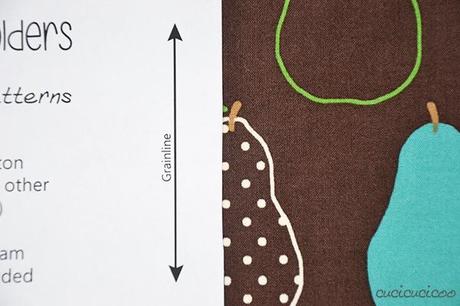 How to cut fabric from a pattern: a few basic rules. Part of the Learn to Machine Sew series on www.cucicucicoo.com!