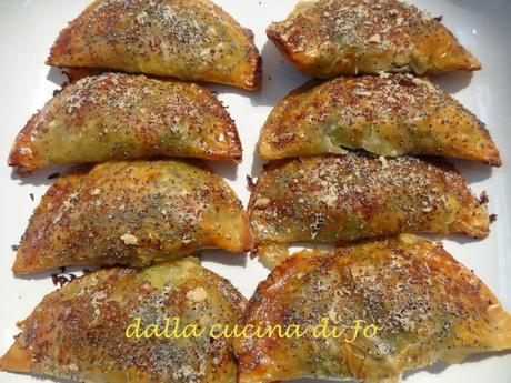 Panzerotti erbette e alici