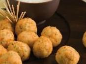 Crocchette granchio salsa lime yogurt