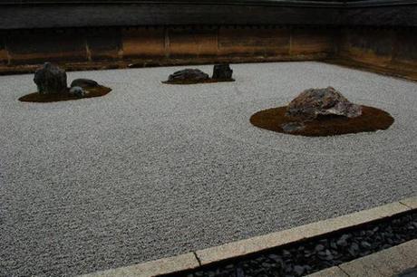 Il giardino del Ryoan-ji (foto di Patrick Colgan, 2012)