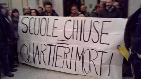 PAVIA. Chiusura scuole? No dei genitori che protestano in consiglio comunale.