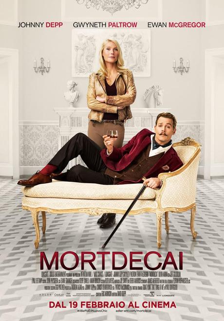 Mortdecai in anteprima e un Dolce al cioccolato e brandy 'da leccarsi i baffi'