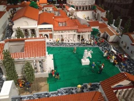Sidney: Pompei interamente realizzata con i Lego