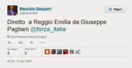 'Ndrangheta in Emilia: Gasparri faccia chiarezza sui suoi rapporti con il consigliere reggiano Giuseppe Pagliani