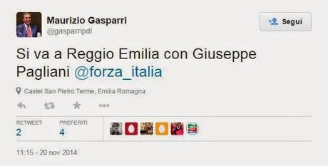 'Ndrangheta in Emilia: Gasparri faccia chiarezza sui suoi rapporti con il consigliere reggiano Giuseppe Pagliani