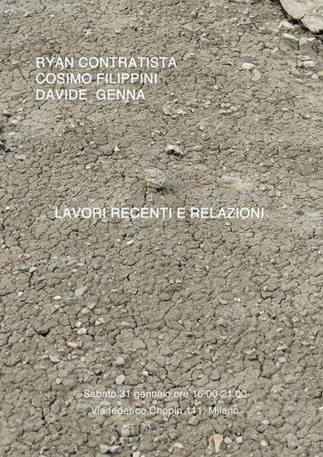 LAVORI RECENTI E RELAZIONI