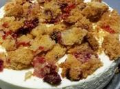 Crumble cheesecake lamponi.