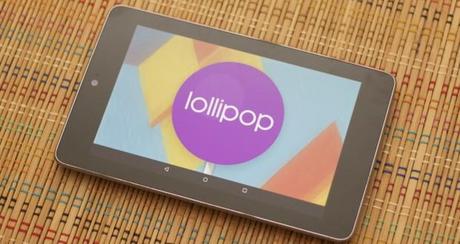 Nexus 7 Android 5.0.2 Lollipop