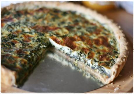 Quiche cavolo nero e formaggi