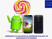 Android Lollipop Samsung Galaxy rilasciato l'update variante GT-I9500 Russia