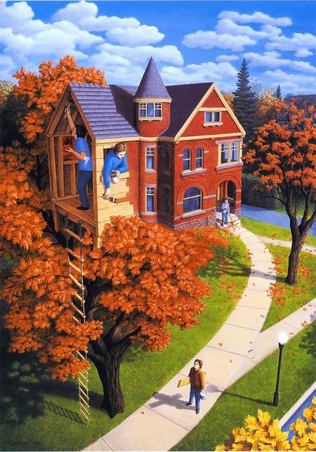 Le surreali transizioni di Rob Gonsalves, tra Dalí e Magritte