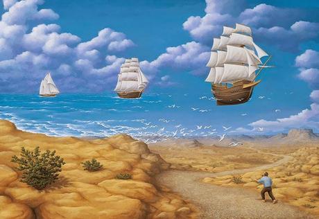 Le surreali transizioni di Rob Gonsalves, tra Dalí e Magritte