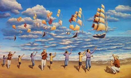 Le surreali transizioni di Rob Gonsalves, tra Dalí e Magritte