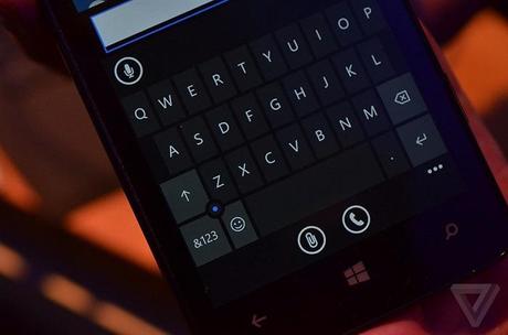 Windows 10 Phone  by theVerge | Keyboard