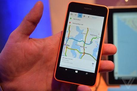 Windows 10 Phone  by theVerge | Maps