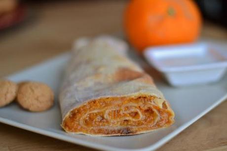 Strudel arance e amaretti